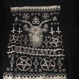 Blackcraft Cult Ugly Christmas sweatshirt